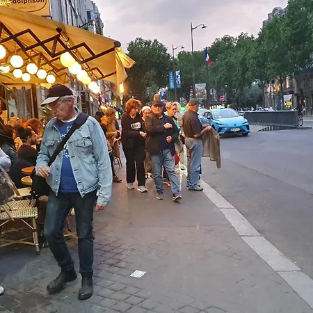 Wonderful Place, Gare Montparnasse 1 Minute,close To Louvre Meusm Appartamento *